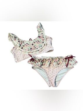 SweetHoney Ruffle Two Piece Swimsuit Size 12